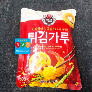 Bột Chiên Tôm Giòn Beksul Hàn Quốc 500g - Frying Mix For Cooking