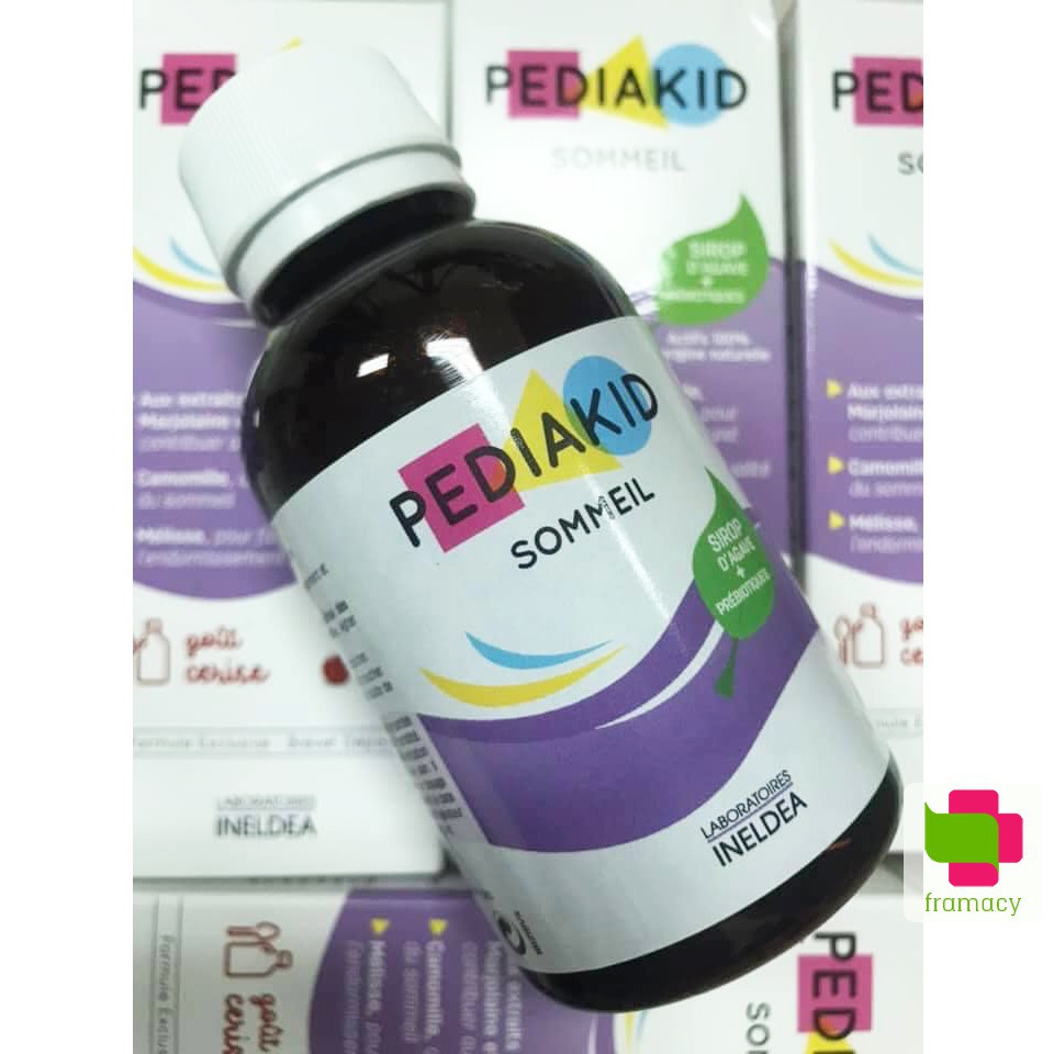 Siro Pediakid Sommeil, Pháp (125ml) giúp ngủ ngon cho bé từ 6 tháng tuổi trở lên