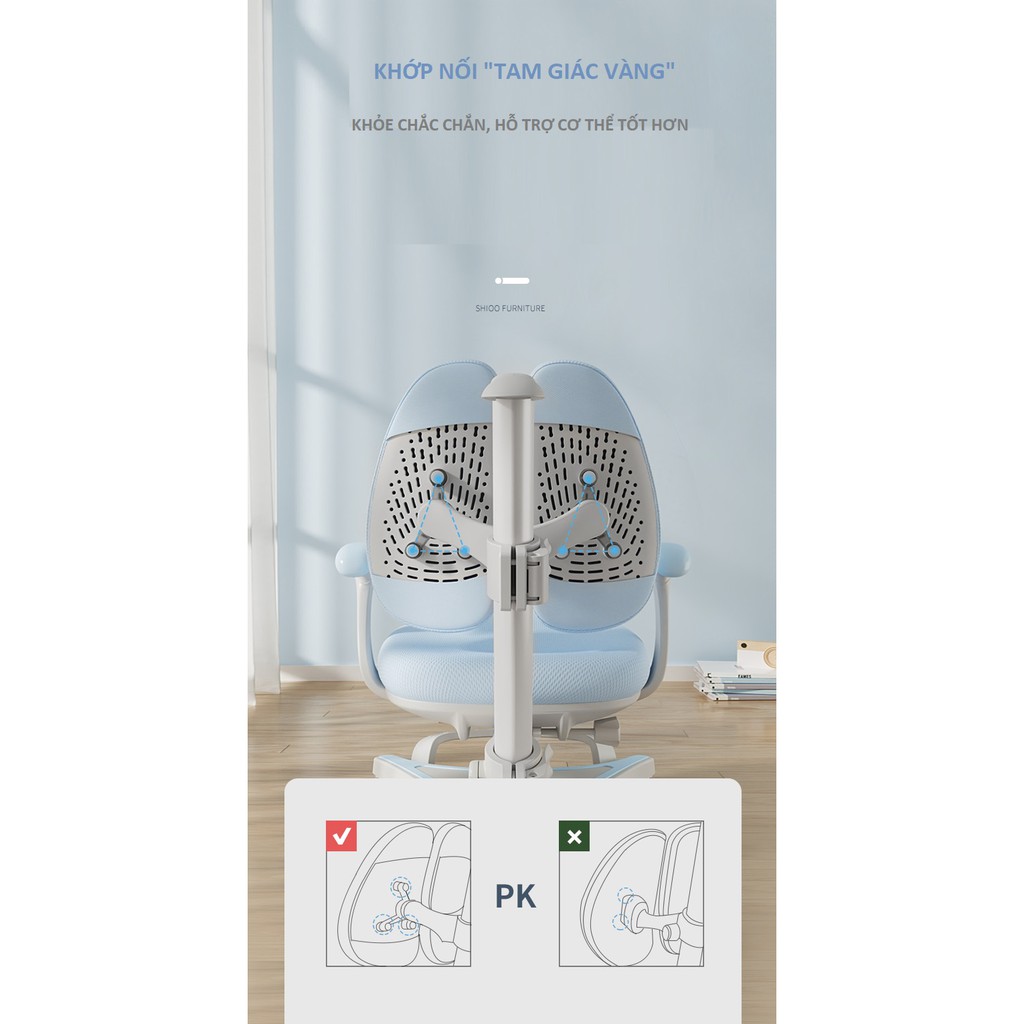 Ghế Chống Gù K35B 2.0 [Chính hãng SIHOO] 2 Lưng Tựa đôi _Chống Gù Chống Cận Thông Minh Cao Cấp Nhất Hiện Nay | BigBuy360 - bigbuy360.vn
