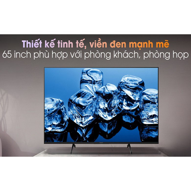 Android Tivi Sony 4K UHD 65 inch KD-65X7500H (Model 2020) - Miễn phí lắp đặt