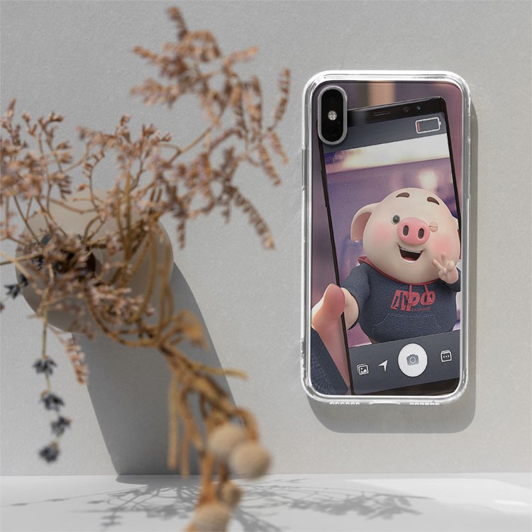 Ốp Lưng Heo con dễ thương chụp ảnh tự sướng Iphone 7/7Plus/8/8Plus/X/Xs/Xs Max/11/11 Promax/12/12 Promax PIG20210082