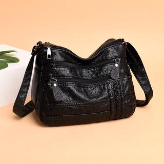 Túi đeo vai nữ Túi đeo chéo nữ da dê chất đẹp nhiều ngăn style Hàn Quốc LILA DM18