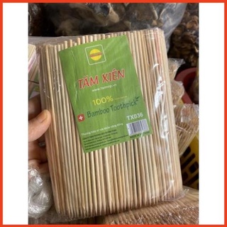 200g Tăm tre xiên thịt, que xiên thịt nướng loại 15cm !