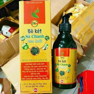 Dầu gội đầu bồ kết - sả chanh - hoa bưởi