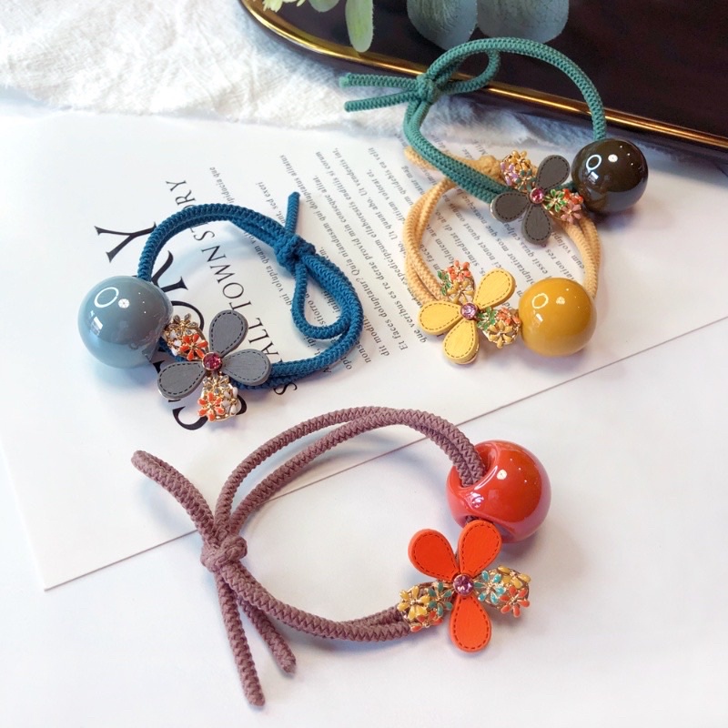 Dây cột tóc nữ phong cách Hàn Quốc. Mẫu mix ngẫu nhiên