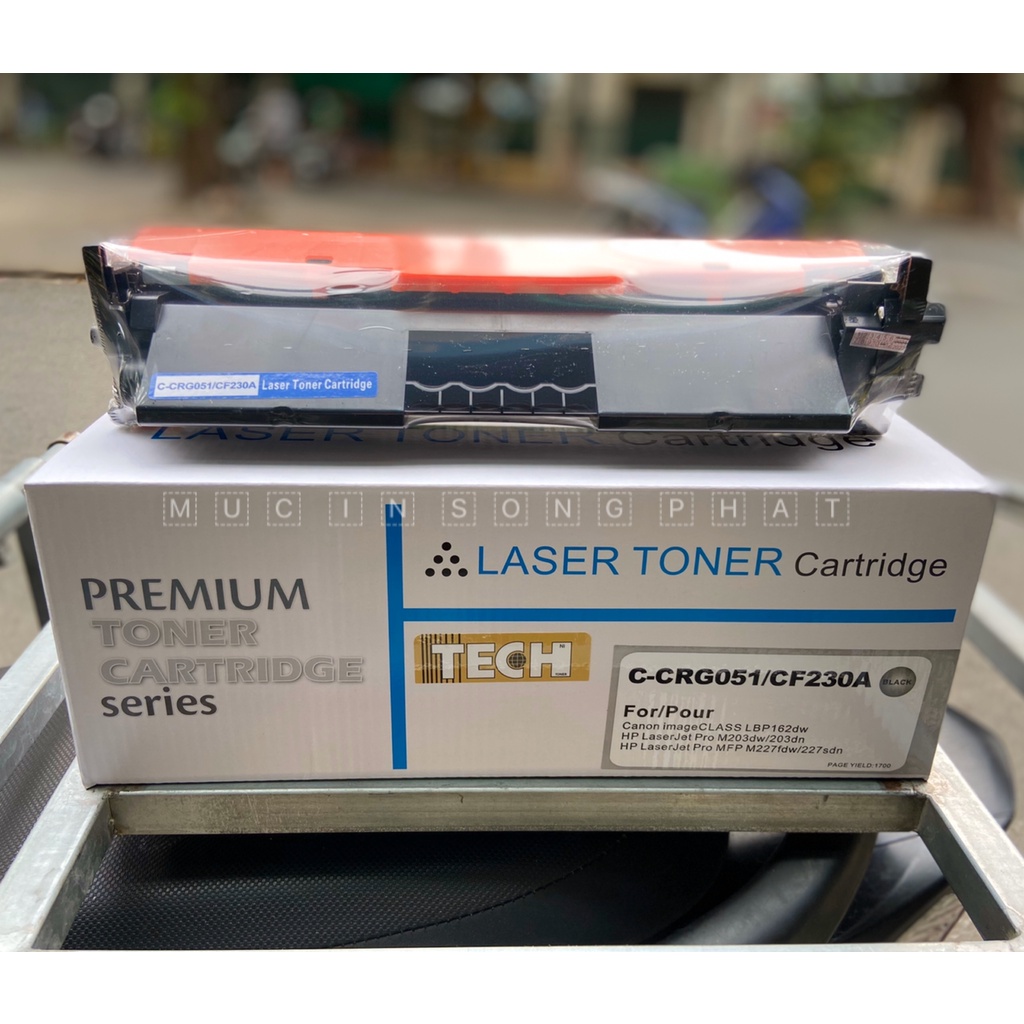Mực hộp có chip 30A/ HP CF230A/ 051A dùng cho máy HP Pro 264dw- M227fdw M227sdn- M227fdn- M203dn - M203dw- M203d