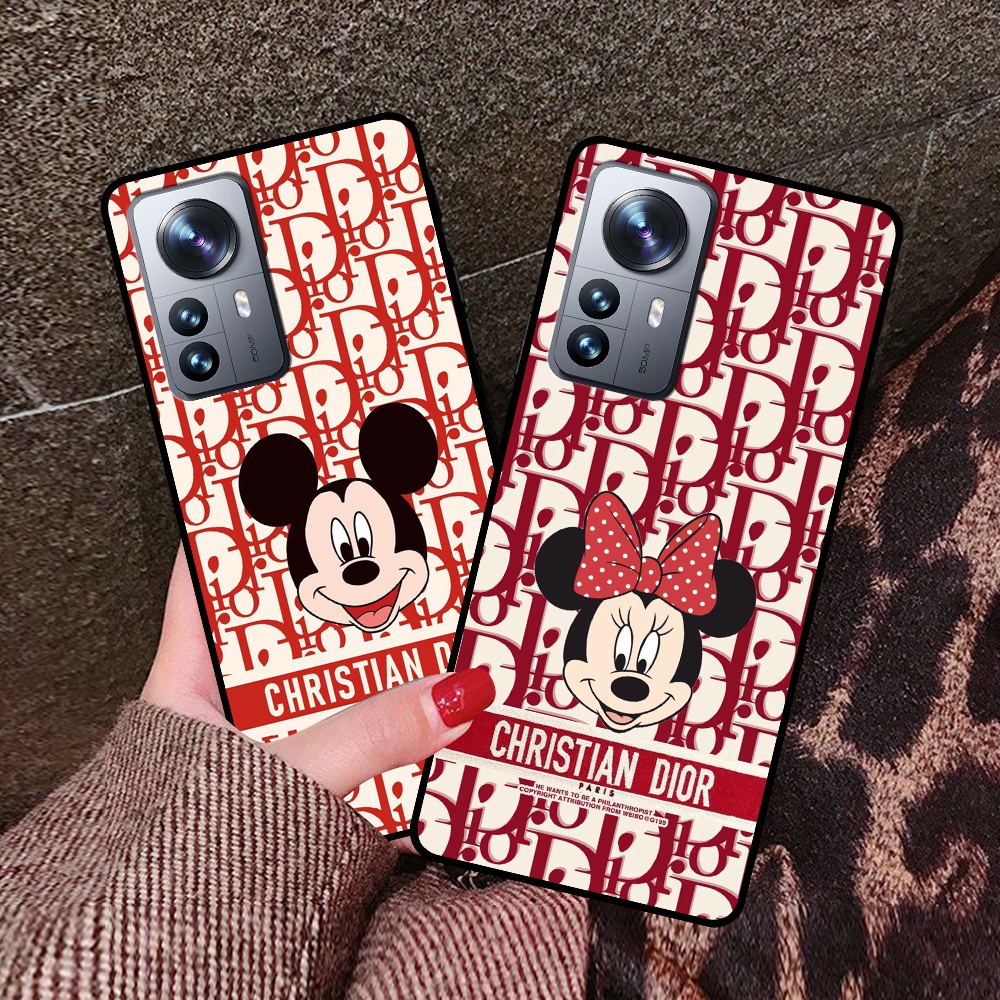 Ốp Xiaomi 12 in hình mickey, hổ, kingtiger siêu rẻ T19 - T24