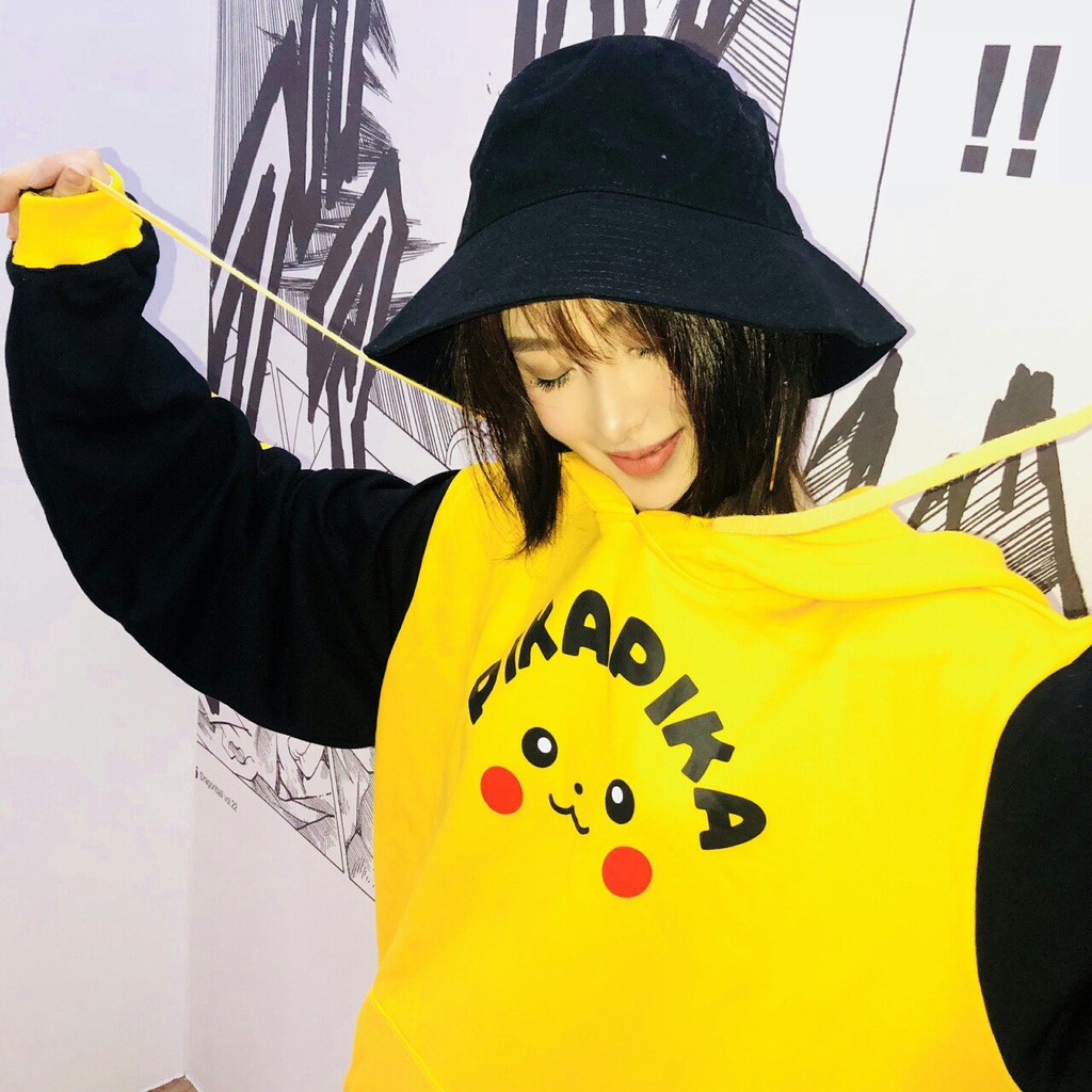 ÁO HOODIE PIKACHU CỰC DỄ THƯƠNG