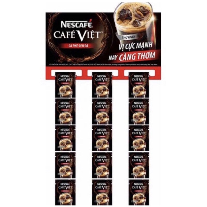 Nestcafé cà phê Việt đen đá gói 24g