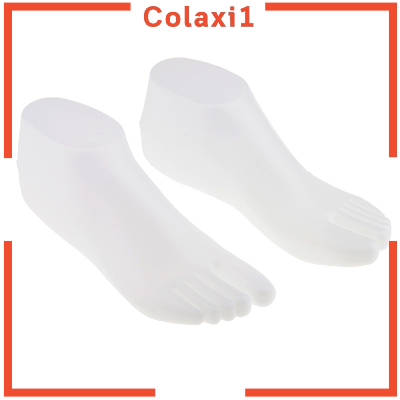 [COLAXI1] 1 Pair Women Feet/Foot Display Shoes Socks Plastic Mannequin Model for Shop