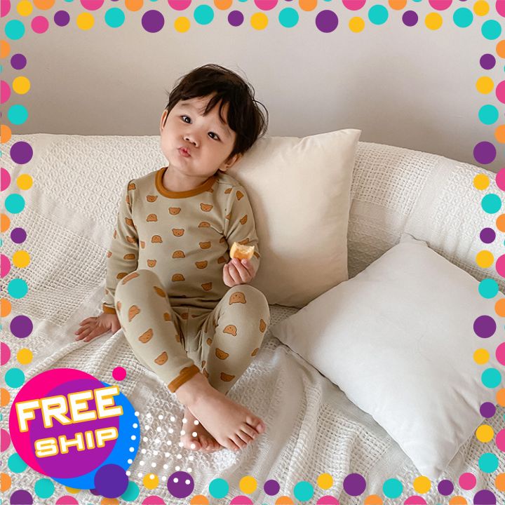 HÀNG SIÊU CẤP- Đồ Trẻ Em, Bộ Quần Áo Thu Đông Cho Bé Chất Liệu 100% Cotton Mềm Mại In Hình Dễ Thương SINHY KIDS Part 4