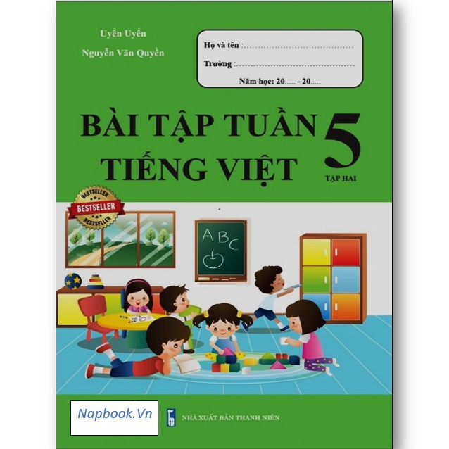 Sách - Bài Tập Tuần Tiếng Việt 5 - Tập 2 (1 cuốn)