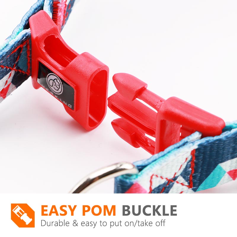 HamshMoc Dây Dắt Thú Cưng Đi Dạo Họa Tiết Hoa Có Thể Điều Chỉnh Kích Thước # 1