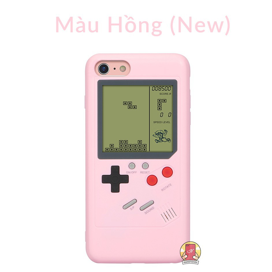 FREESHIP ĐƠN 99K_[CÓ SẴN] Ốp lưng game IPHONE 6 6s 6plus 7 8 7plus 8plus X CHƠI GAME XẾP HÌNH GIỐNG GAMEBOY CŨ CÓ VIDEO