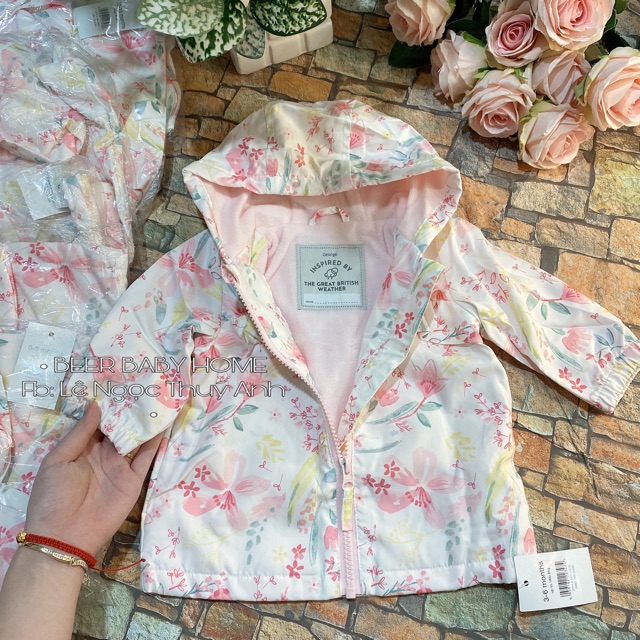 Áo Khoác hoa phối George