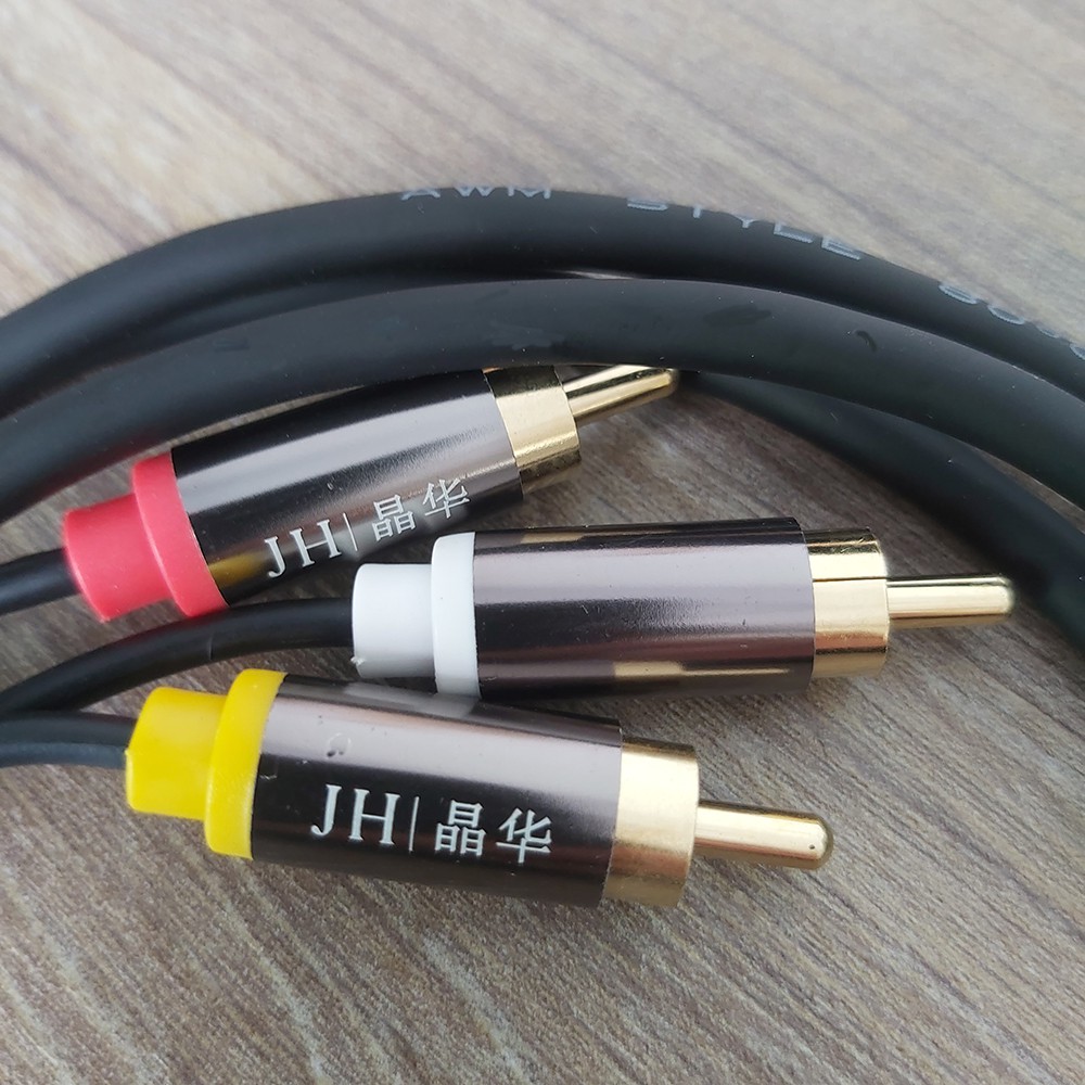 Cáp chuyển 3.5 ra ngõ bông sen 3RCA - Jinghua A420