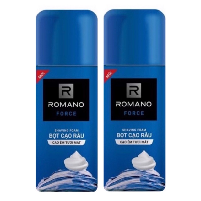 Bọt cạo râu Romano Force 175ml