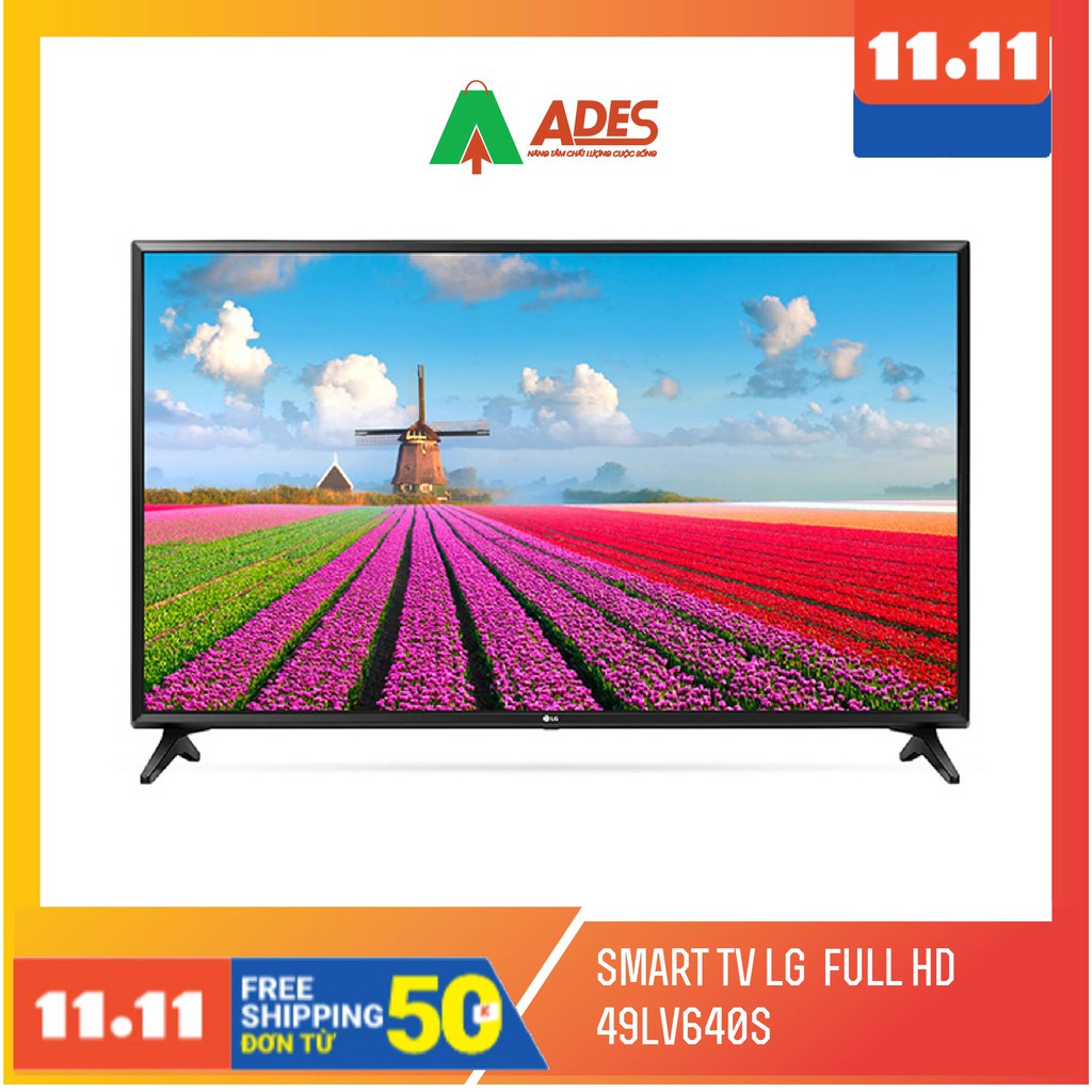 [Mã 154ELSALE2 giảm 7% đơn 300K] Smart TV LG 49LV640S Full HD Model 2018 Cam kết Chính Hãng