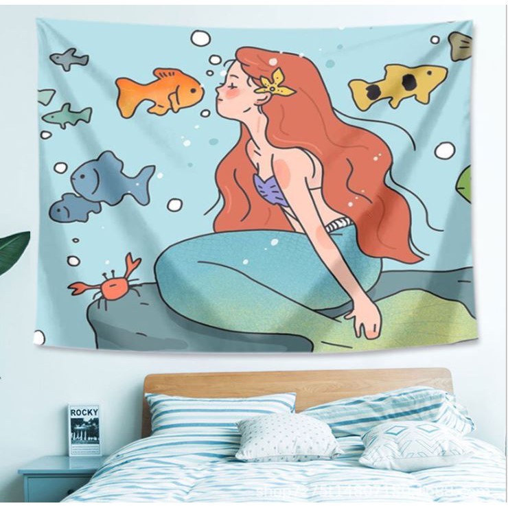 Tranh Vải Treo Tường Trang Trí Phòng, Thảm Treo Tường Decor Phòng