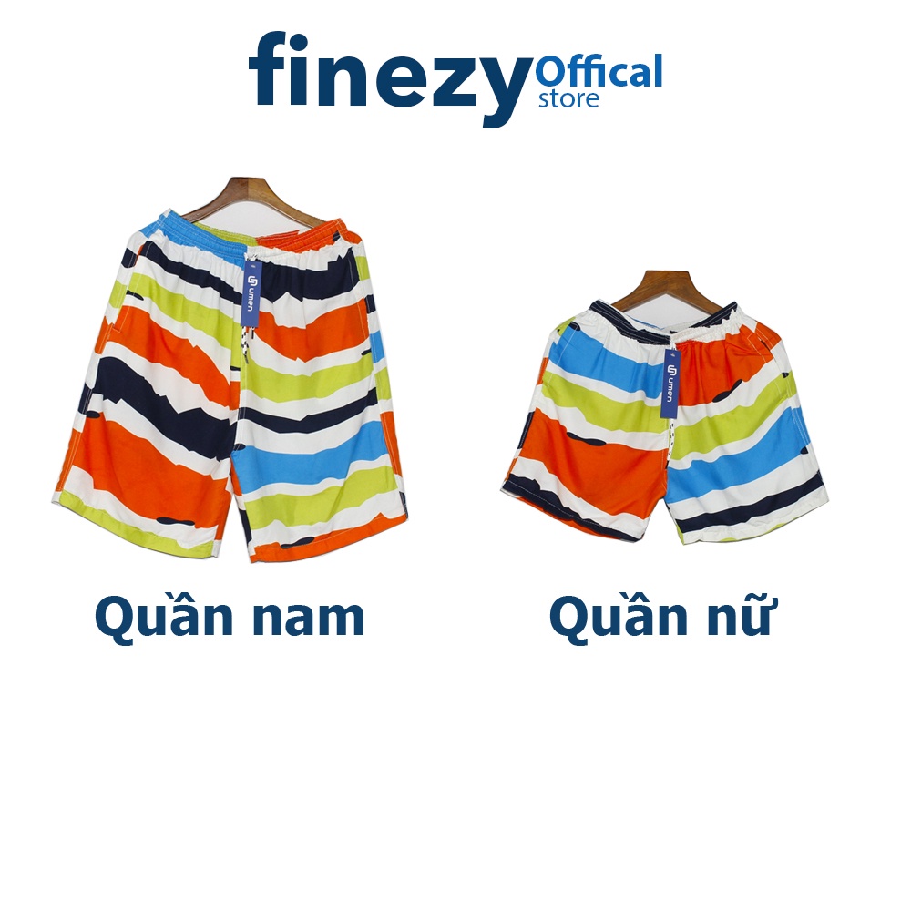 Quần hoa đi biển, chụp kỉ yếu nam nữ FREE SIZE Finezy