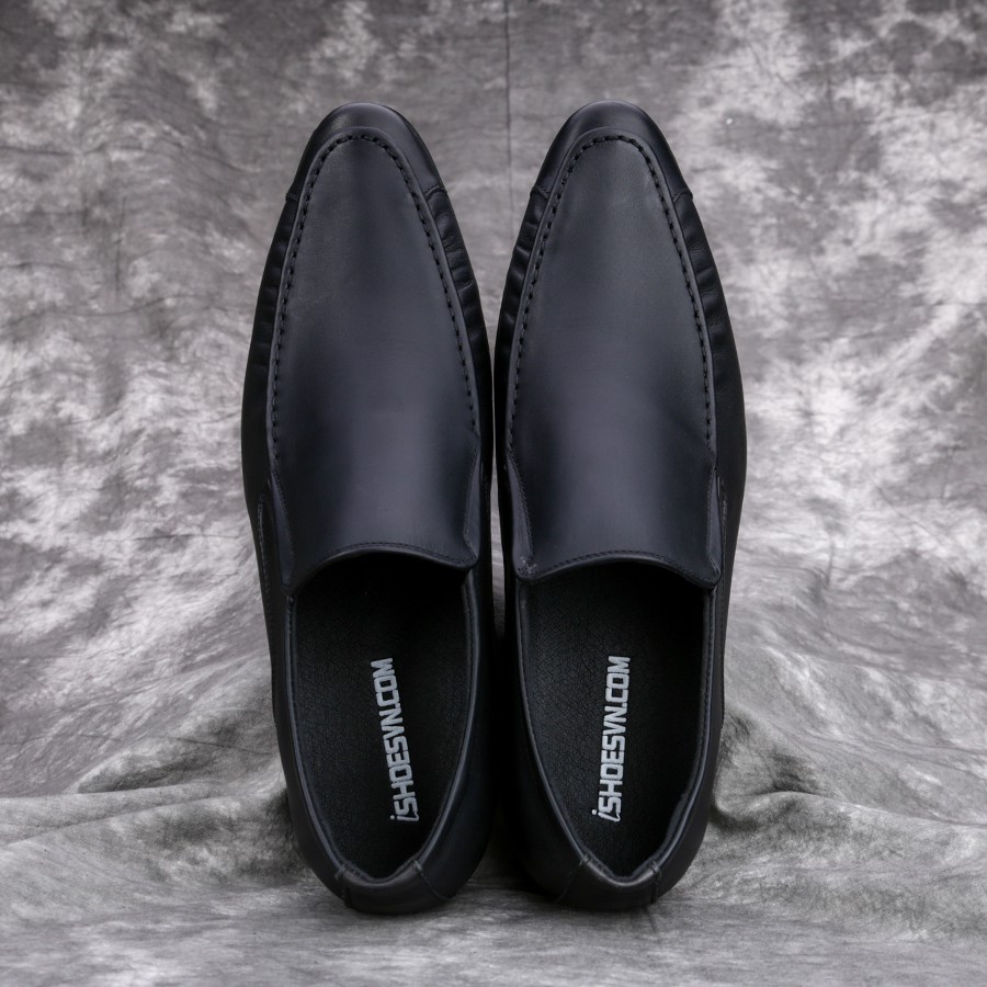 Giày nam công sở, giày lười nam da bò thật IS015, da mềm, đi êm, phong các lịch sự phù hợp 4 mùa