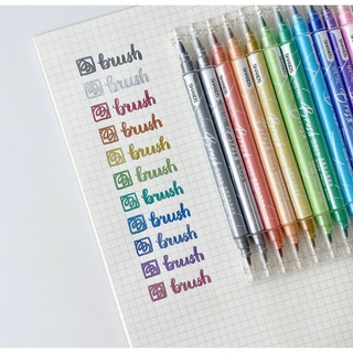 Winzige Bút lông màu ánh kim nhiều màu tùy chọn dùng để viết nhật ký trang trí sổ tay