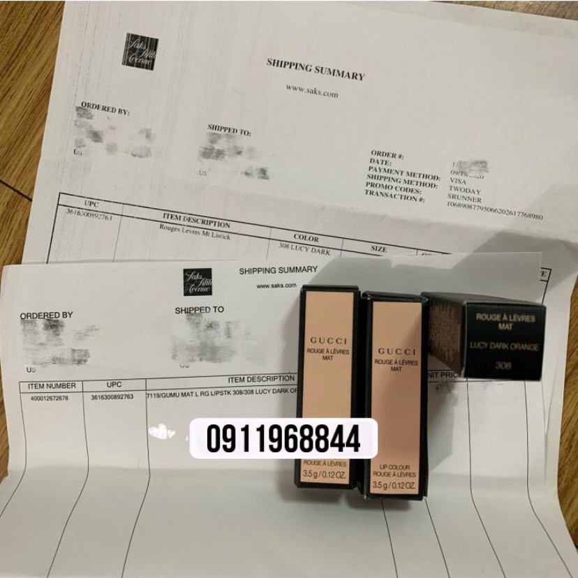 Son Gucci Matte  - Gucci Chính hãng