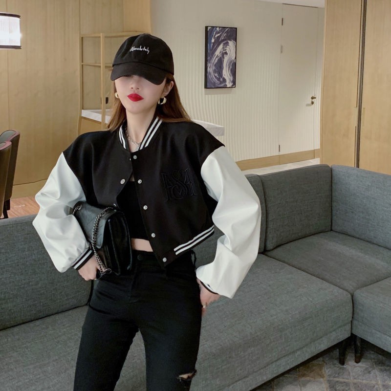 Áo Khoác Bóng Chày Form Rộng Phong Cách Hàn Quốc 2021 Cho Nữ | BigBuy360 - bigbuy360.vn