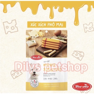 Xúc xích phô mai bow wow hàn quốc