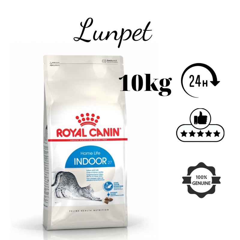 Thức ăn mèo canin indoor 27 bao 10kg