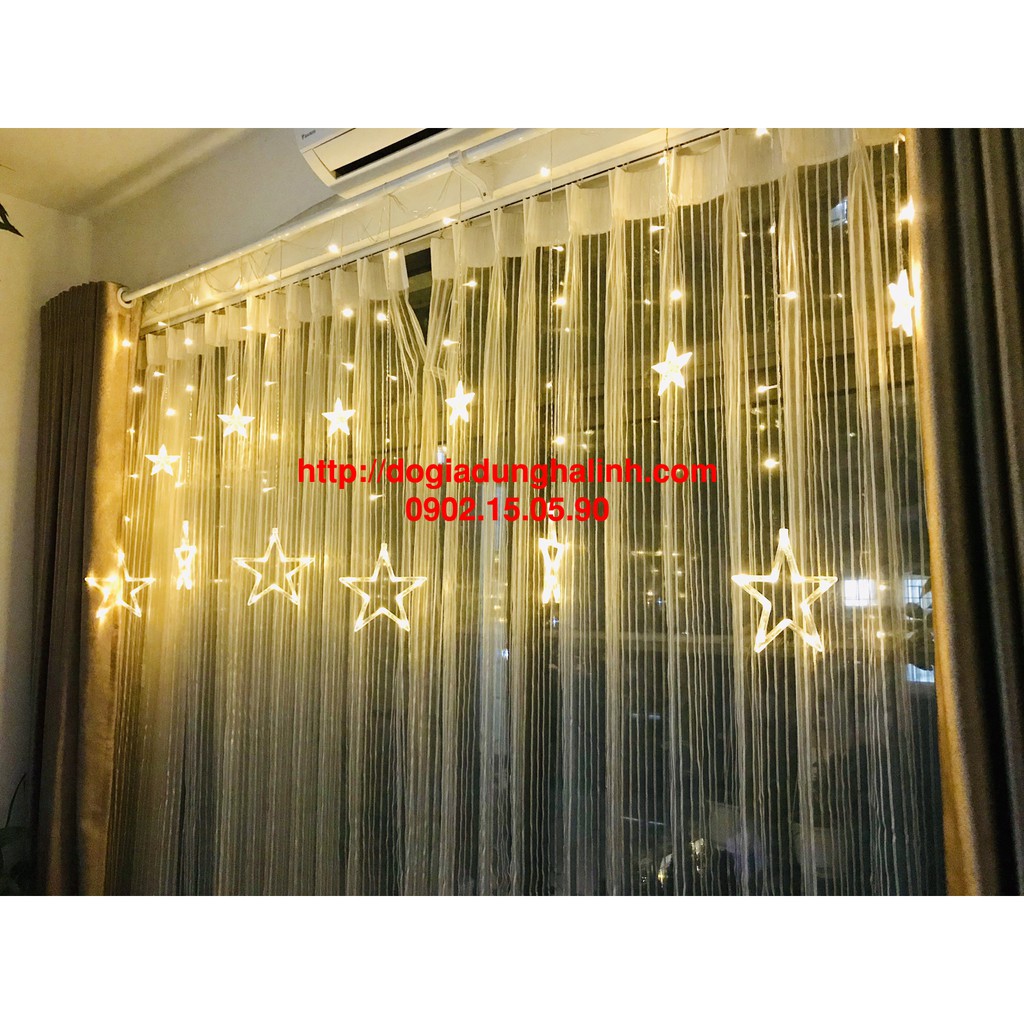 ĐÈN NGÔI SAO TRANG TRÍ – ĐÈN LED TRANG TRÍ (BỘ 12 DÂY) – GIÁ RẺ