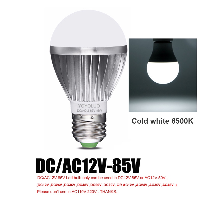 Bóng Đèn Led AC / DC 12V 24V 36v 50V Chất Lượng Cao