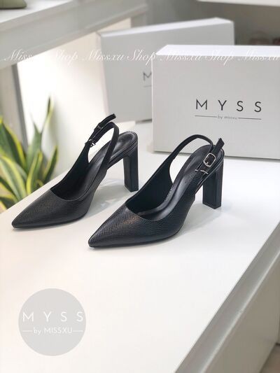 Giày nữ mũi nhọn quai sau 7 cm thời trang  MYSS - CG171