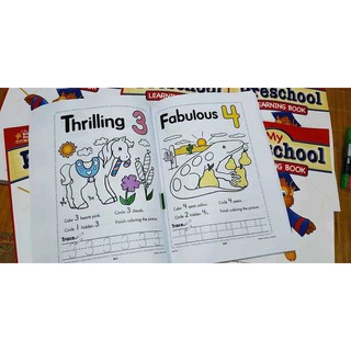 Đồ chơi - My preschool learning book