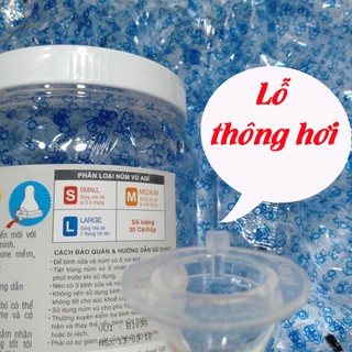 Núm vú cổ hẹp Agi S/M/L