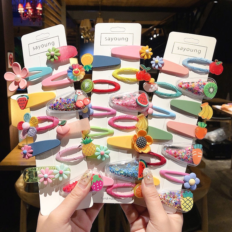 Kẹp Tóc Phong Cách Công Chúa Hàn Quốc Xinh Xắn Cho Bé Gái