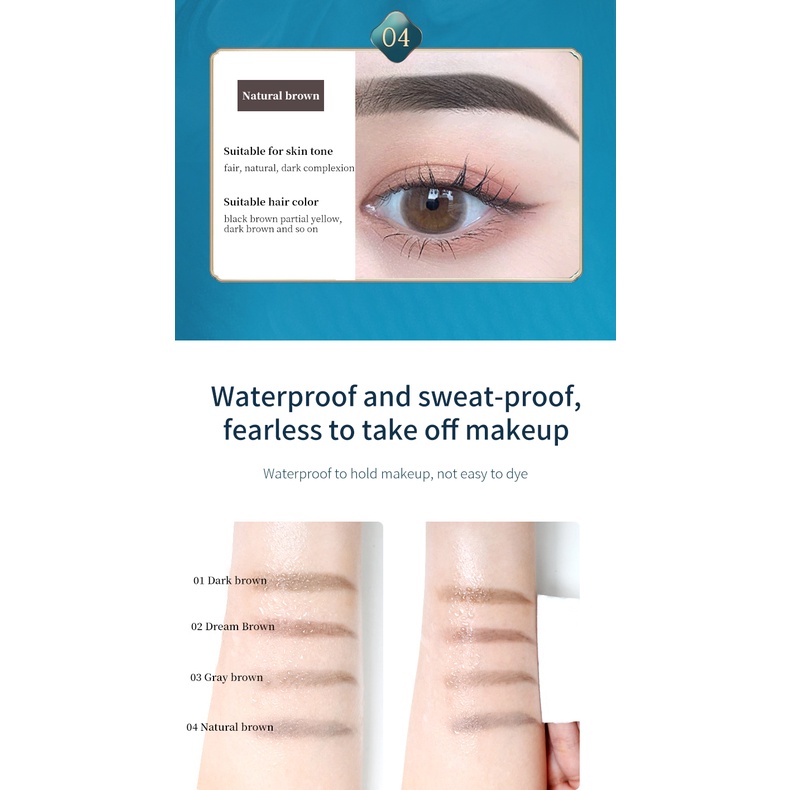 Còn Hàng Bút Kẻ Lông Mày Hình Tam Giác Novo Thon Gọn Tự Nhiên Và Không Thấm Nước Thanh Toán Khi Nhận Hàng