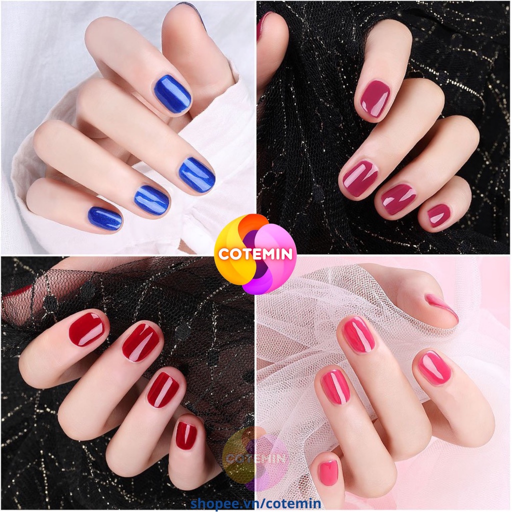 Gel sơn móng tay PINPAI nhiều màu bền đẹp cao cấp COTEMIN