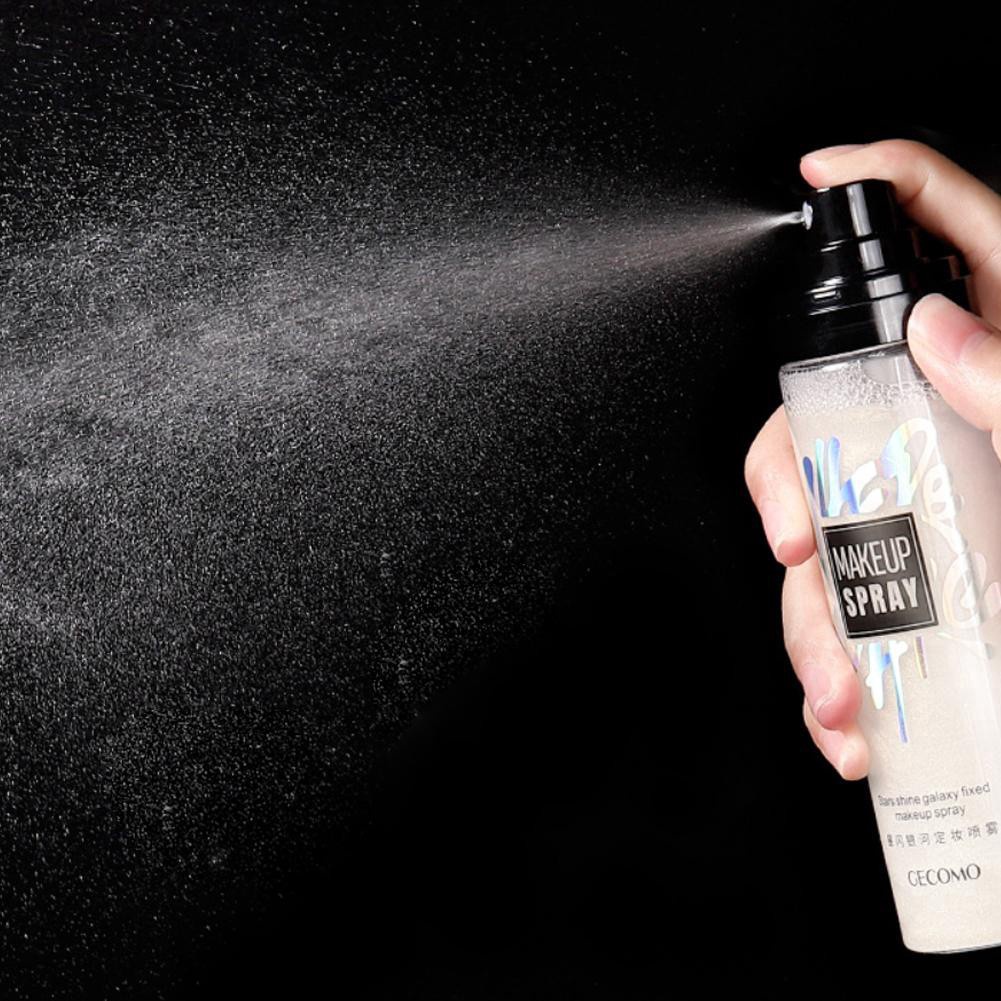 Xịt Khóa Makeup GECOMO Xịt Khóa Nền Kim Tuyến Nhũ Lấp Lánh Tạo Lớp Nền Căng Bóng | BigBuy360 - bigbuy360.vn