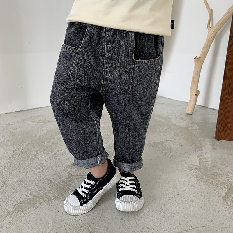 [SALE] QJ51⚡Size 90-130 (9-27kg)⚡Quần jean thụng hiệu xiliba bé trai,k giãn⚡Thời trang trẻ Em hàng quảng châu freeship