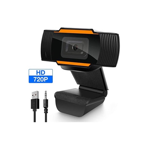 Webcam VSP dạng kẹp độ phân giải 720p tích hợp mic jack 3.5mm và phone (nhiều màu)