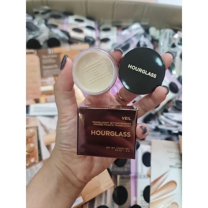 SIZE MINI 0.9G - PHẤN PHỦ BỘT HOURGLASS VEIL TRANSLUCENT SETTING POWDER MINI CHÍNH HÃNG - 9614