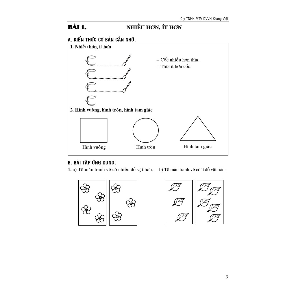 Sách - Để học giỏi toán 1