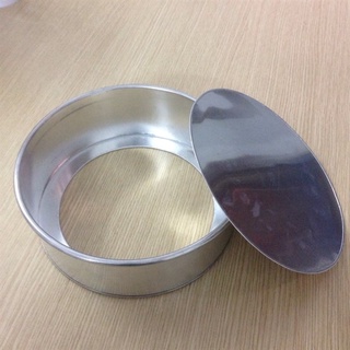 Khuôn Nhôm Tròn Cao 8cm - Đế Rời 10cm - 30 cm