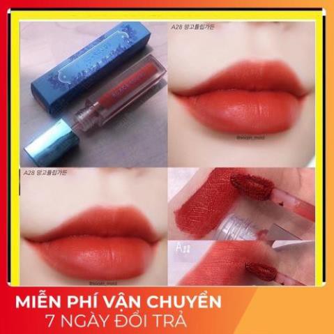 Son Black Rouge A28 ⚡️𝑯𝒂̀𝒏𝒈 𝑯𝒂𝒏𝒅𝒎𝒂𝒅𝒆⚡️  Màu Cam Đất | BigBuy360 - bigbuy360.vn