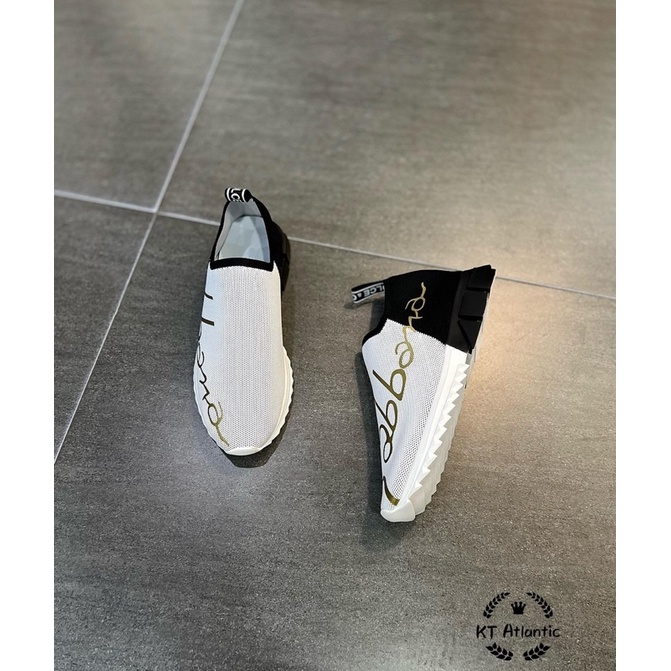 Giầy Slipon D/G chữ chạy