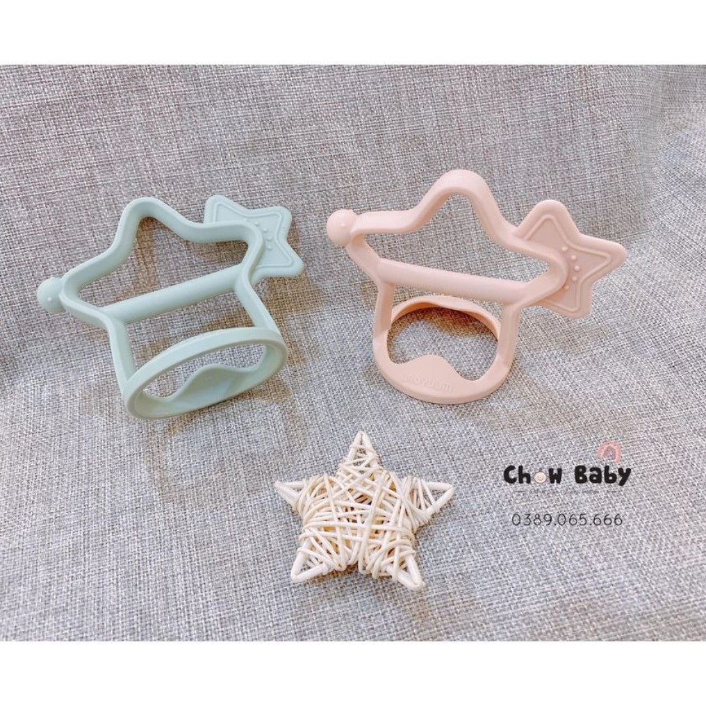 Gặm nướu Moyuum Silicon Hàn Quốc (Gặm Sao/ Gặm Pony/ Gặm Chim) chính hãng cho bé từ 3 tháng