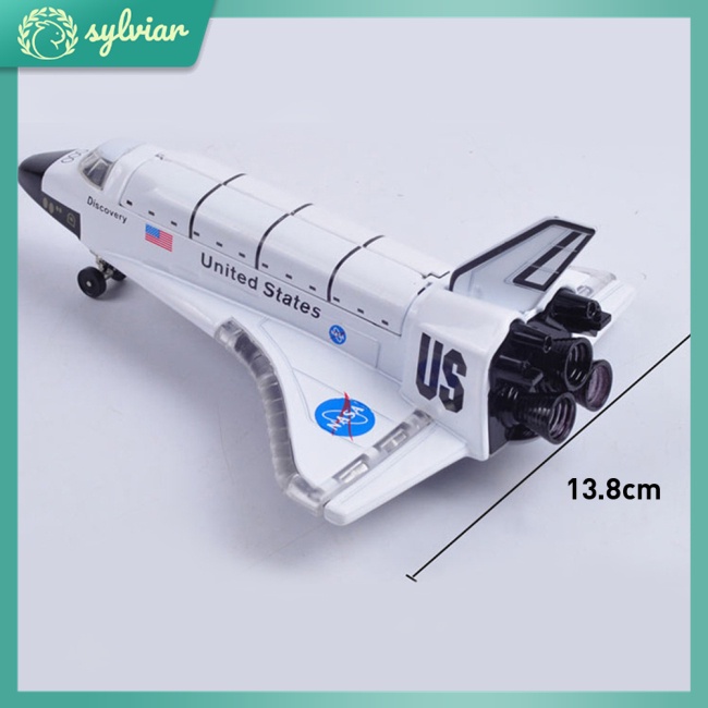 Mô Hình Tàu Con Thoi Bằng Hợp Kim 8 Inch Có Đèn Và Âm Thanh