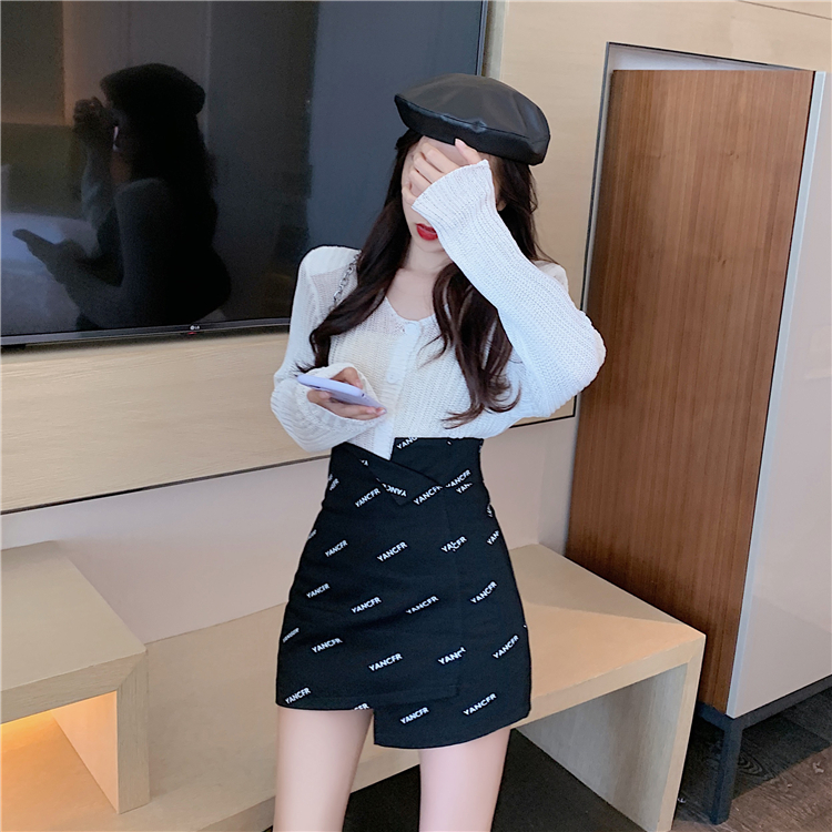 Chân Váy Lưng Cao Dáng Chữ A Phong Cách Hàn Quốc | BigBuy360 - bigbuy360.vn