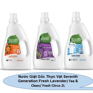 Nước giặt Seventh thiên nhiên 2L